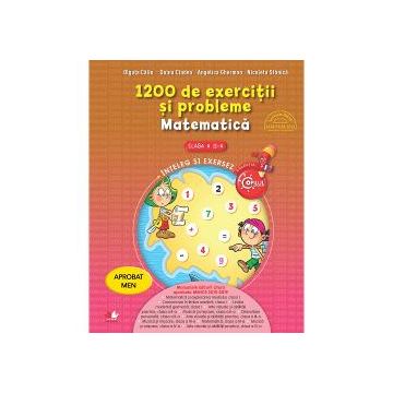 1200 de exercitii si probleme de matematica. Clasa a II-a