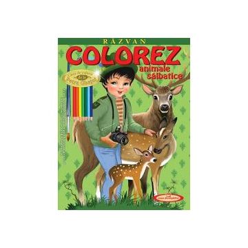 Razvan. Colorez animale salbatice, Editura Casa Povestilor