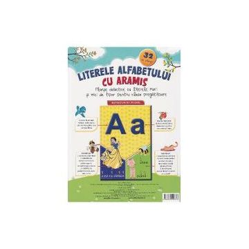 Literele alfabetului cu Aramis. 32 planse A4