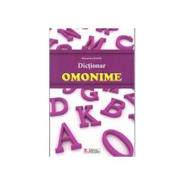 Dictionar de omonime...