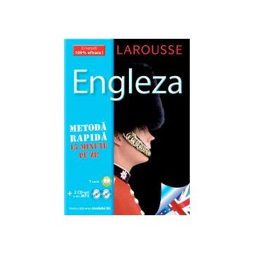 Larousse Engleza - Metoda rapida. Carte + 2xCD