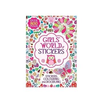 Girls’ World of Stickers (Sticker Activity)