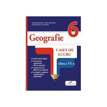 Caiet de geografie clasa a VI a, Editura CD Press