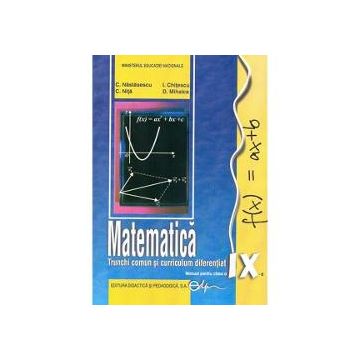 Manual de matematica clasa a IX a TC +CD editia 2019