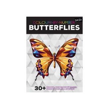 Colour-By-Number: Butterflies. 30+ Fun and Relaxing Colour-by-Number Projects to Engage and Entertain