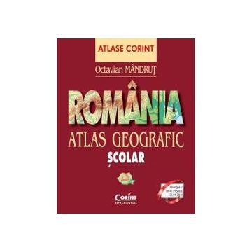 Atlas geografic scolar Romania (editia 2022)