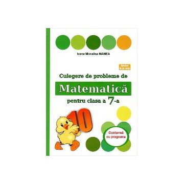 Culegere de probleme de matematica pentru clasa a VII a (editia 2022) Puisor