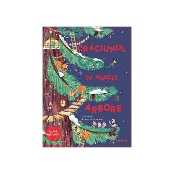 Craciunul in marele arbore (carte cu clape)