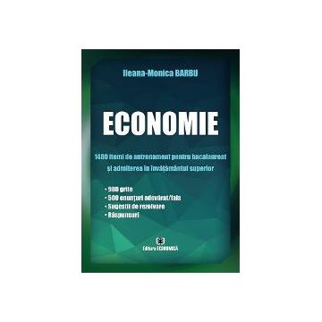 Economie. 1480 itemi de antrenament pentru bac