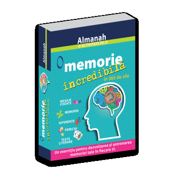 Almanah - O activitate pe zi: O memorie incredibila in 365 de zile