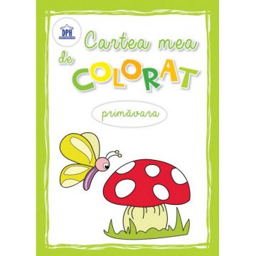 Cartea mea de colorat - Primăvara