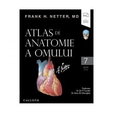Netter - Atlas de anatomie a omului plus eBook resurse digitale (editia a 7-a)