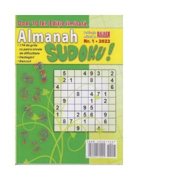 Almanah Sudoku, Nr.1/2022