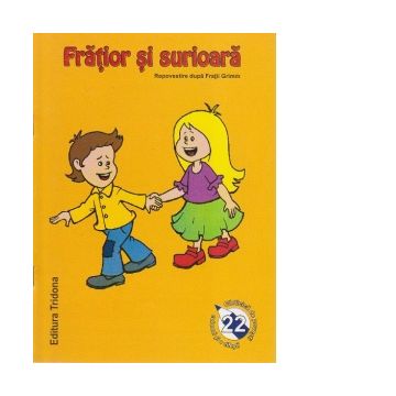 Fratior si surioara -carte de colorat + poveste (format B5)