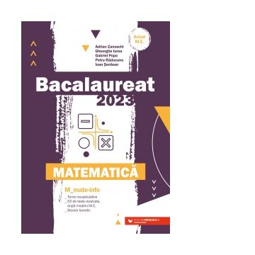 Bacalaureat 2023. Matematica M_Mate-Info