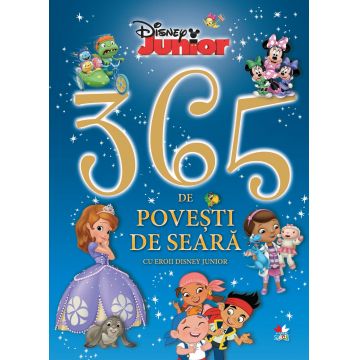 365 de povești de seară cu eroii Disney Junior