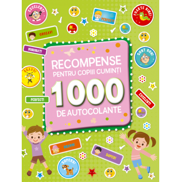 Recompense pentru copiii cuminți - 1000 de autocolante