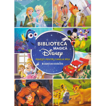 Pachet Biblioteca Magică Disney (8 cărți de colecție)