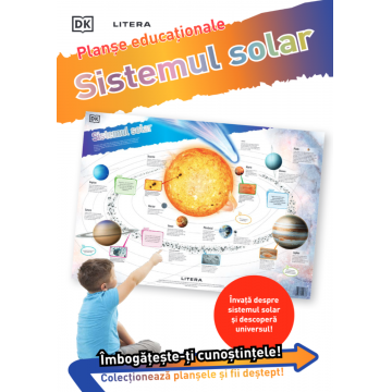 Sistemul solar. Planșe educaționale