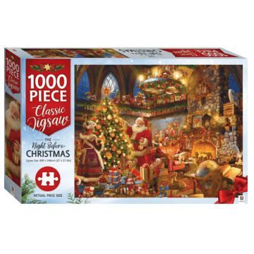 Christmas 1000-Piece Jigsaw: The Night Before Christmas