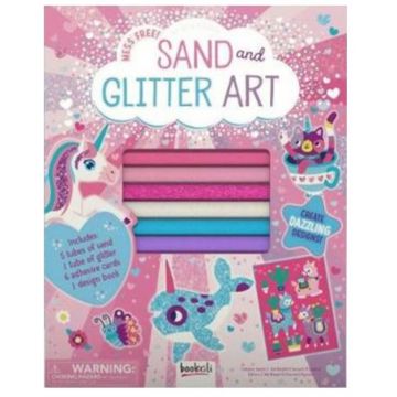 Folder of Fun: Sand and Glitter Art