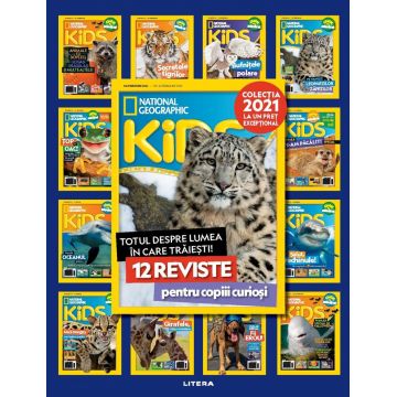 Cutie. National Geographic Kids. 12 reviste pentru copiii curiosi