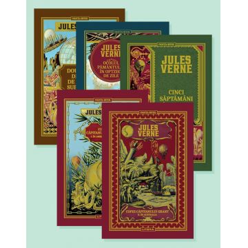 Pachet 5 volume Jules Verne