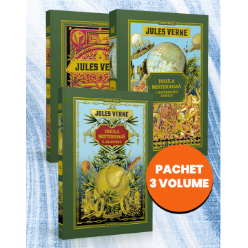 Pachet Insula misterioasa - 3 volume. Jules Verne