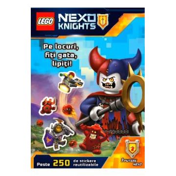 Lego Nexo Knights - Pe locuri, fiti gata, lipiti