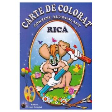 Carte de colorat - Rica